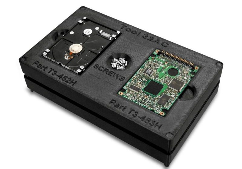 ABS-ESD7 hard drive fixture