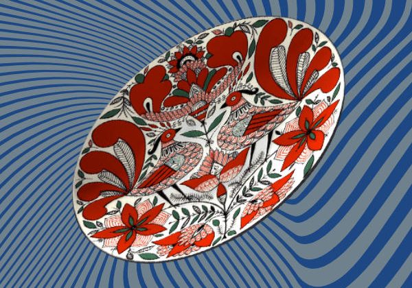 Decorative plate 3D scan