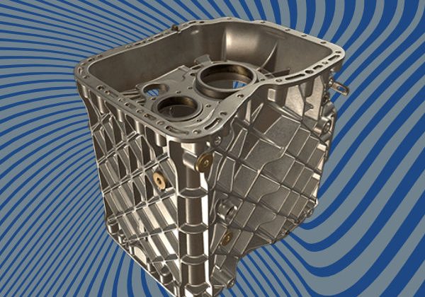 Dual-clutch-gearbox 3D scan