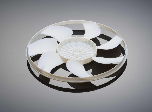 Objet1000 radiator fan bottom
