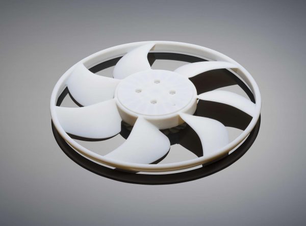 Objet1000 radiator fan top