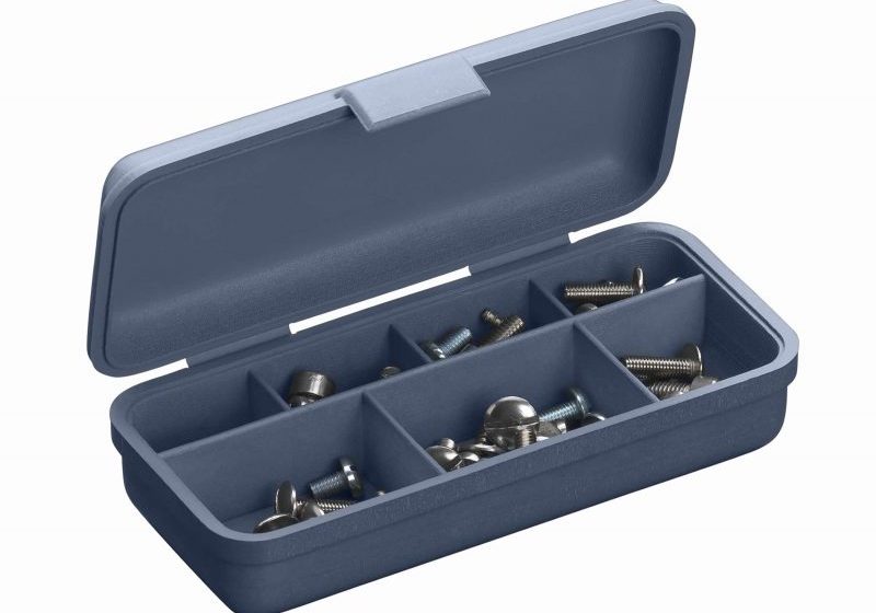 Simulated polypropylene box screws