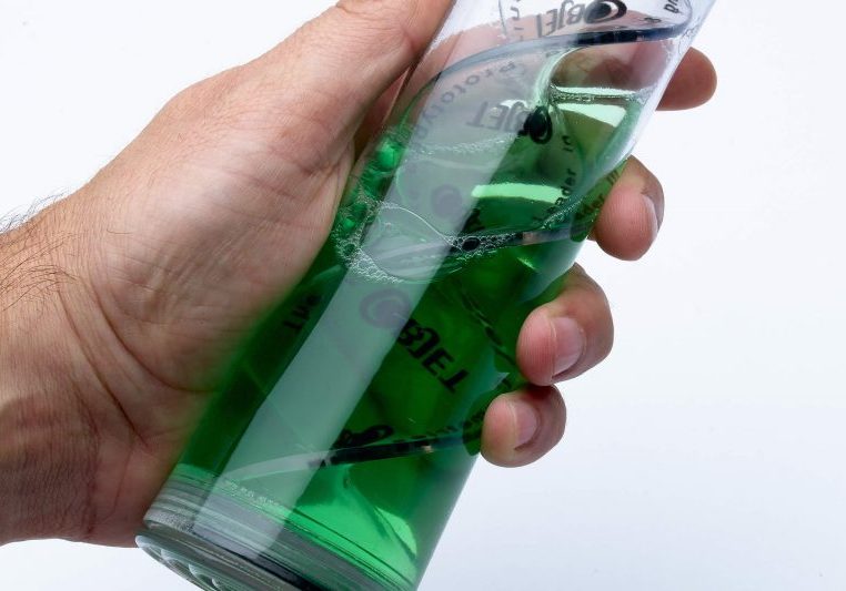 Transparent VeroClear liquid container